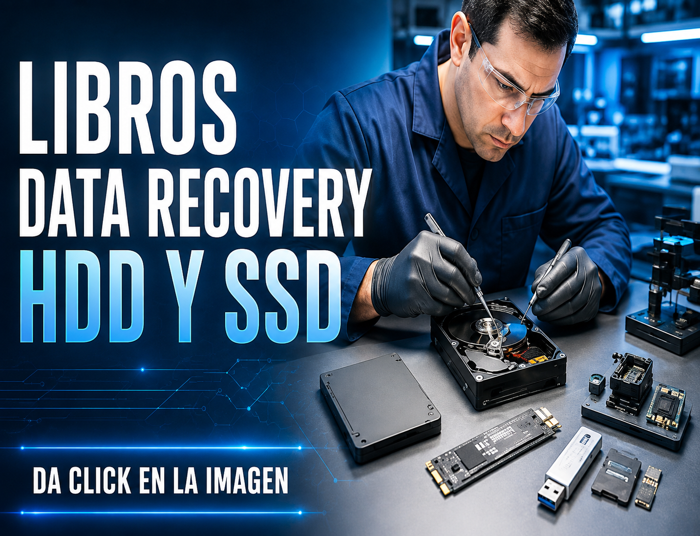 HDD, SSD y Data Recovery